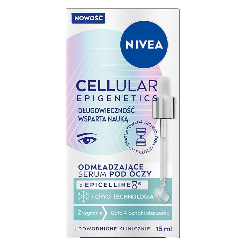 NIVEA NIVEA Cellular Epigenetics odmładzające serum pod oczy 15ml (Augenpflege Serum, 15 ml) (5900017110974)