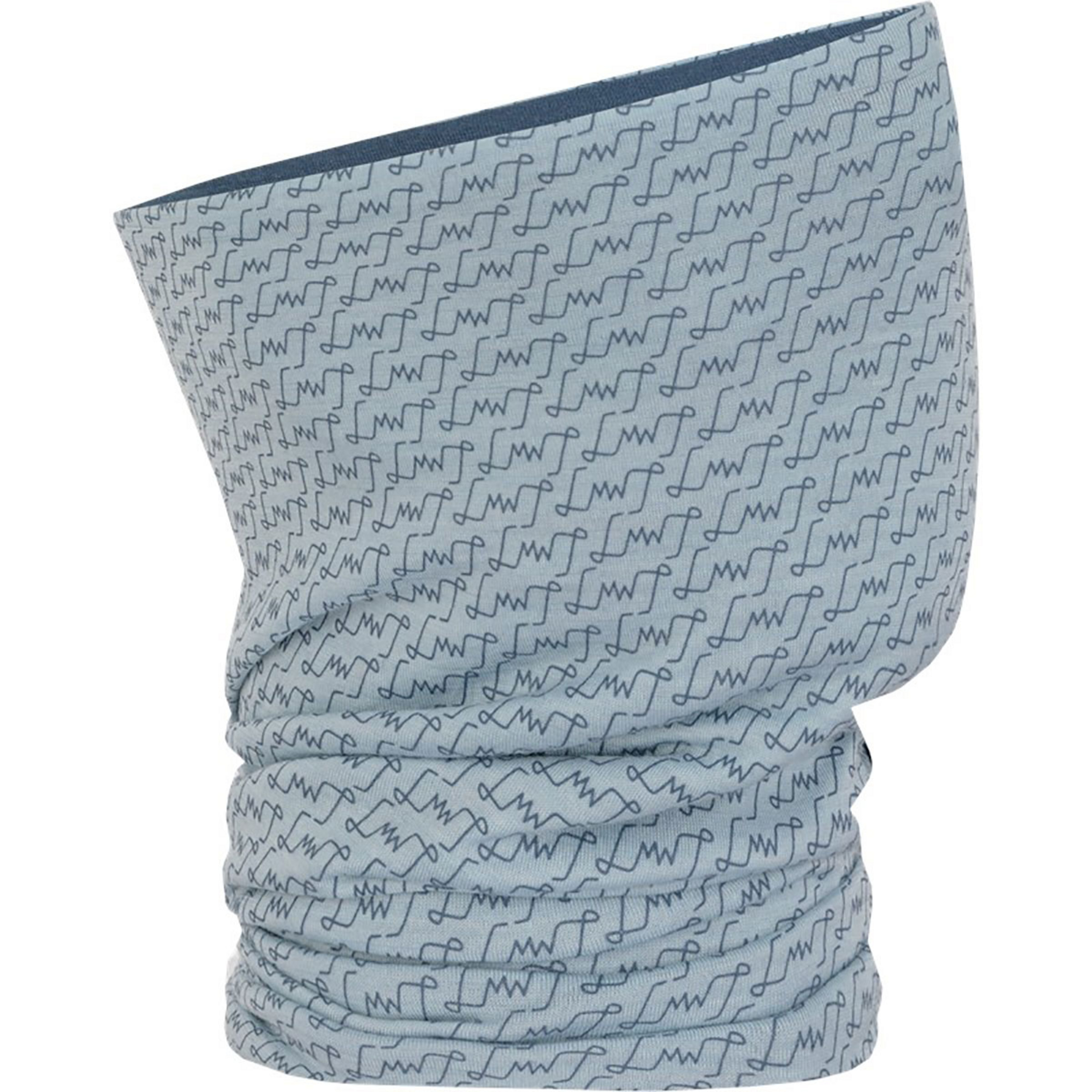 LaMunt Martha Merino Schlauchtuch Damen Schals & Multifunktionstücher blau Trekking Hautfreundlich Merinowolle | Lyocell (Tencel)