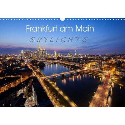Frankfurt am Main Skylights (Wandkalender 2022 DIN A3 quer)