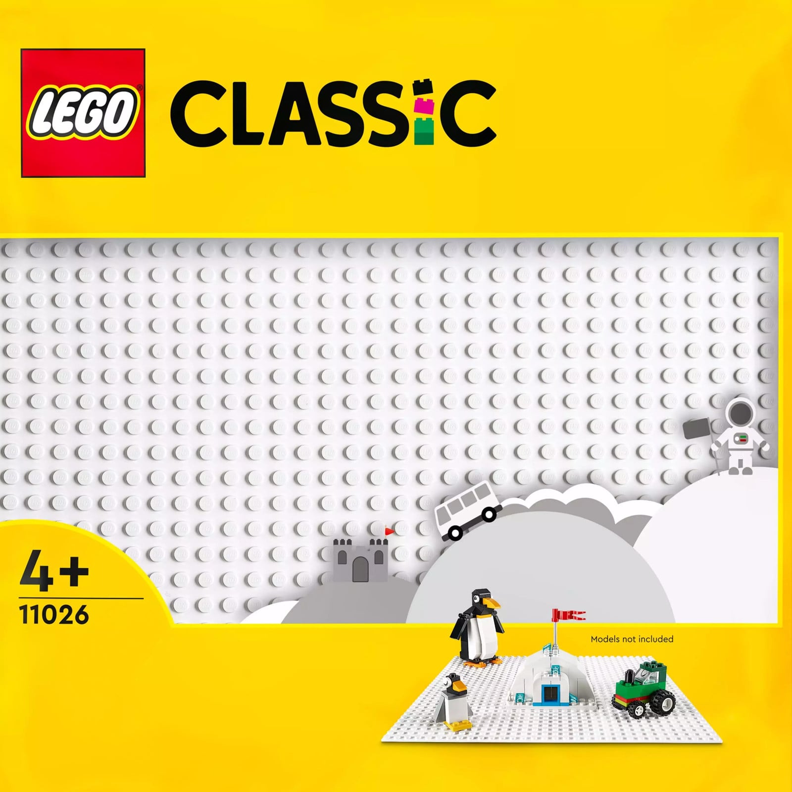 LEGO Classic Witte basisplaat 11026