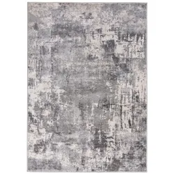 `Dee` Abstrakte Kunst-Teppiche in Premium-Qualität. Farbe: Grau, 120x170 cm | Kadima Design