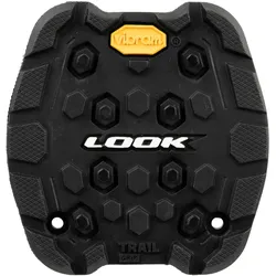 Look, Schuhplatten, Cleat TRAIL GRIP BLACK, Schwarz
