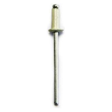 Haushalt ALU-STEEL DOMED COLOURED 3.2X8 50 PCS (10037351)
