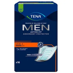 TENA MEN Active Fit Level 3 Inkontinenz Einlagen 16 St