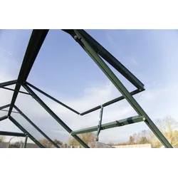 Vitavia Dachfenster für Gewächshäuser "Venus", "Merkur", "Uranus", "Apollo", "Diana", "Cassandra", "Mars", "Sirius", "Comet", "Planet", "Meridian 1", "Jupiter", "Dione", "Meridian 2", "Sirona",smaragd grün,