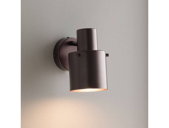 Globen Lighting Wandleuchte Clark, bronze / altmessing, für Wohn- / Esszimmer, Metall, Skandinavisch