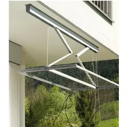Juwel Wäschetrockner Samba 200, hängender Wäscheständer, absenkbar bis 120 cm