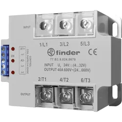 Finder Elektronisches Lastrelais, 40 A 77.B3.8.23.8671, Relais