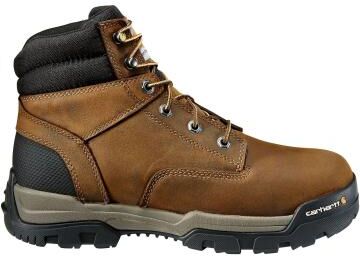 "Carhartt Ground Force 6"" WP Comp Toe Boot - Mens 11.5 Brown Boot Medium"