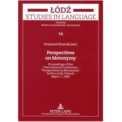 Perspectives on Metonymy, Fachbücher
