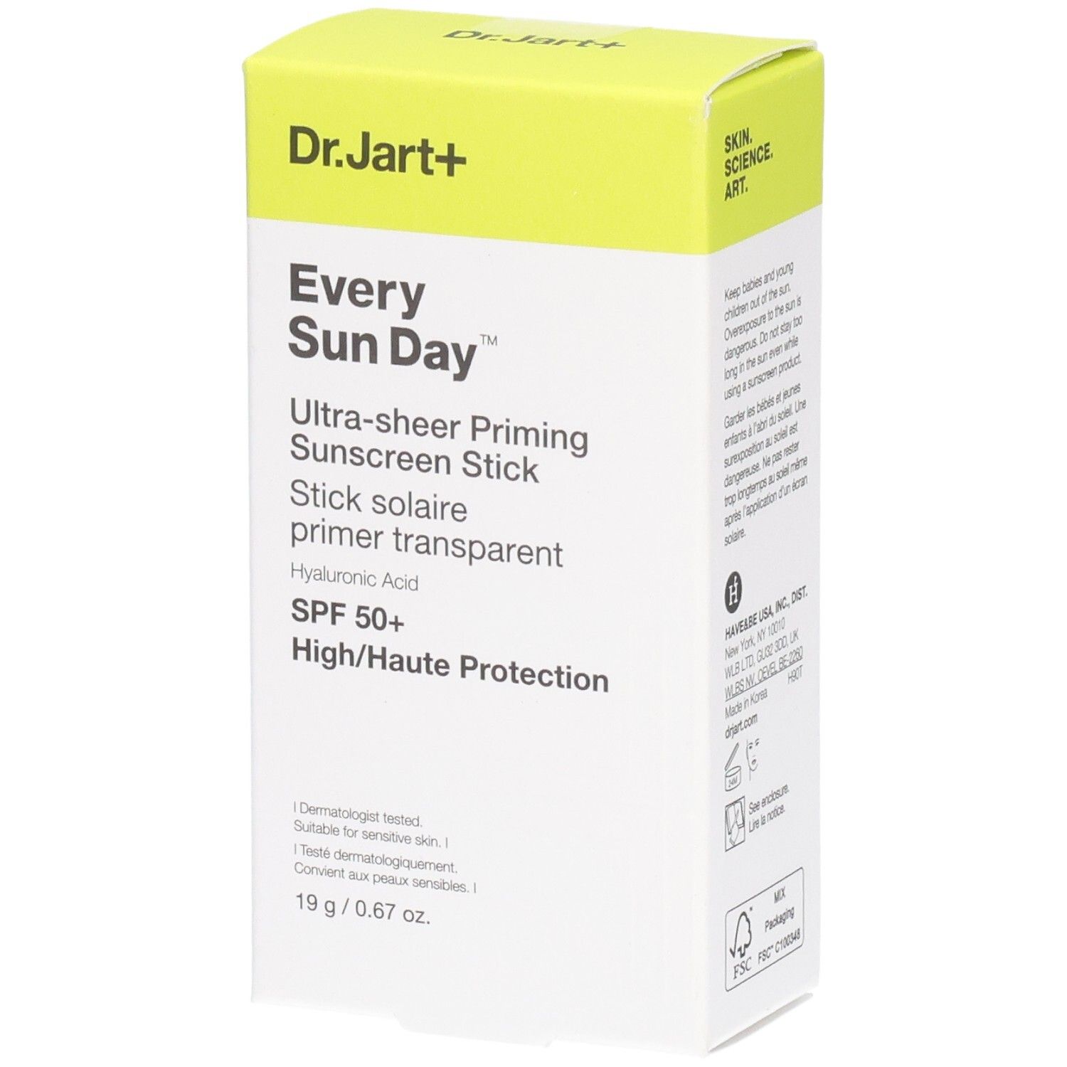 Dr. Jart+ Every Sun Day Stick Spf50 19gr 19 g Creme