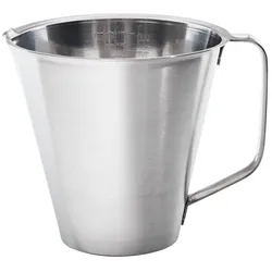 Stalgast GmbH Messkanne aus Edelstahl, 1 Liter