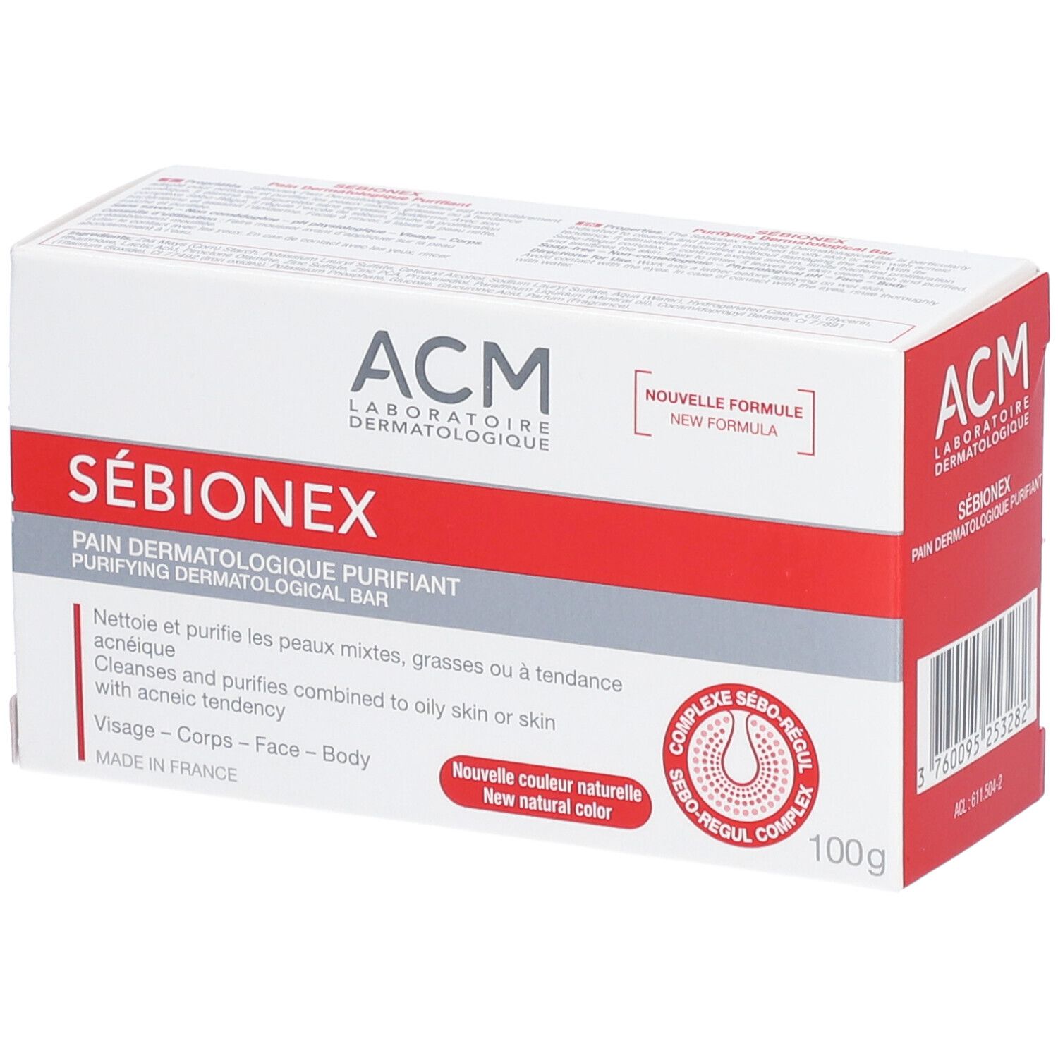 Sebionex Pain Dermato Purif 100G 100 g Hautcreme