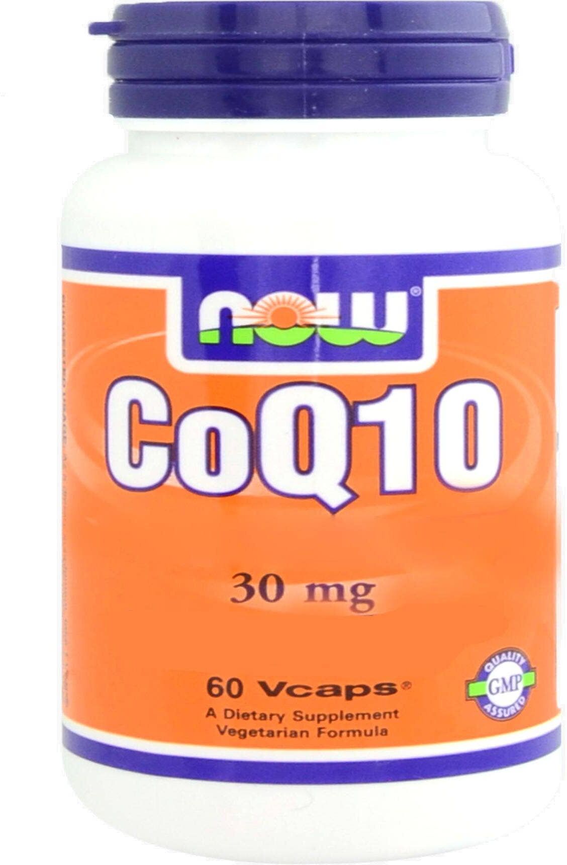 NOW FOODS Coq10 30mg 60 Capsule 