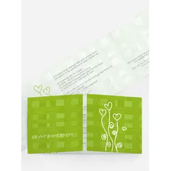 Hochzeitseinladung selbst gestalten mit Spruch und Fotos im Onlinedesigner bei Meine-Kartenmanufaktur.de