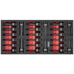 Vigor Schlagschrauber-Steckschlüsseleinsatz-Set 1/2 (12.5 mm) 24teilig V5603
