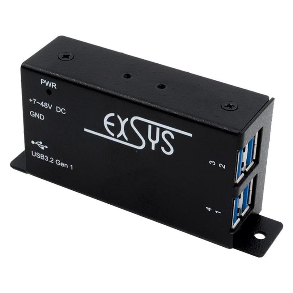 Exsys USB 3.2 HUB 4-Port Gen1 (USB-B, 4 Ports) (EX-1181HMS)