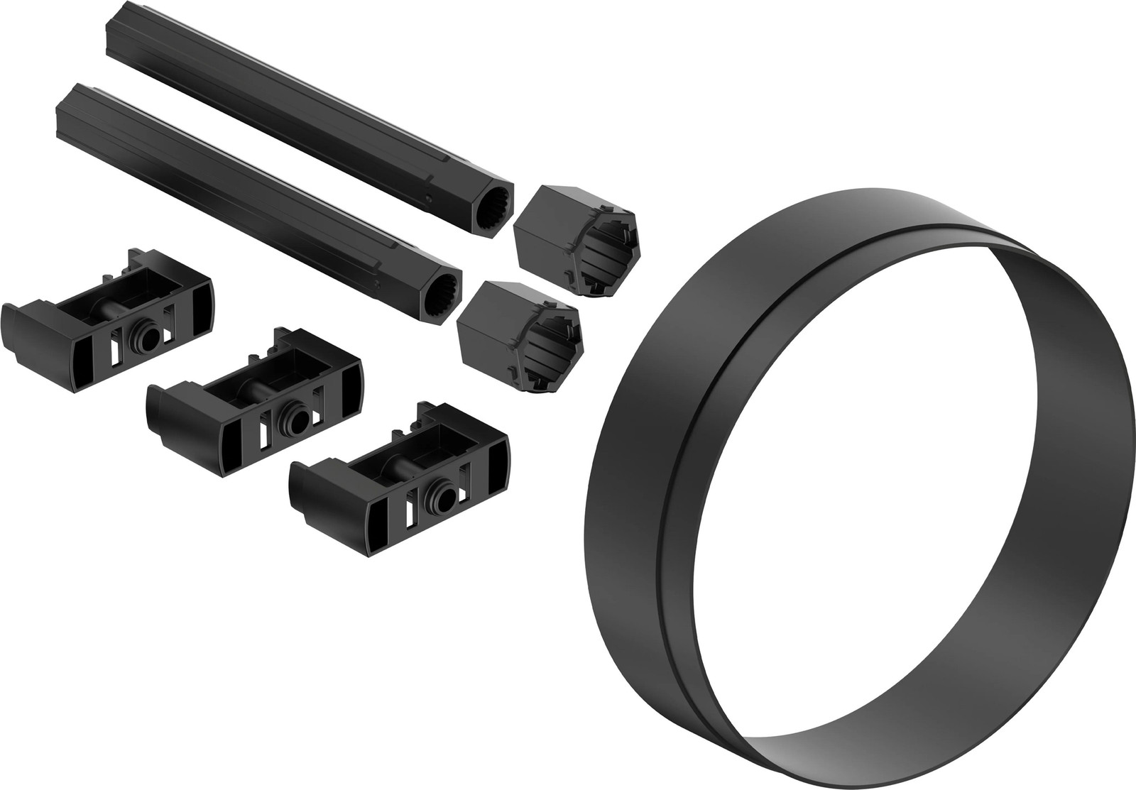 Hansgrohe Verlengstukken Complete Set 25 mm, 1 stuk