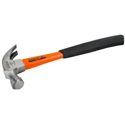 Bahco, Hammer, Klauenhammer mit Gummigriff und Fiberglasstiel 450 g (680 g)