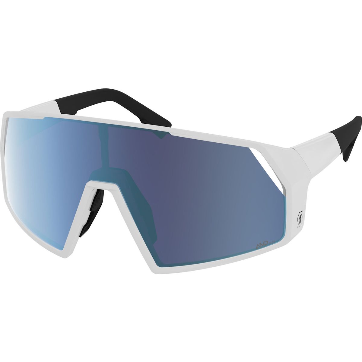 Scott Sunglasses Pro Shield white matt / amp beryl blue chrome s3 (0196) 2892320196370