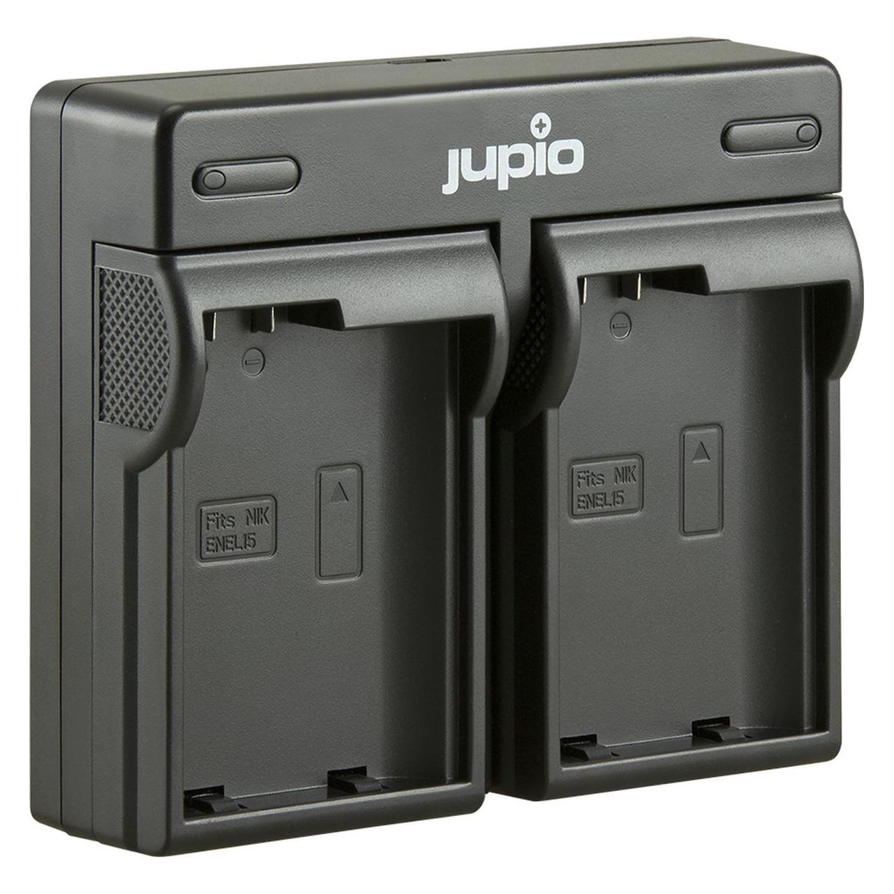Jupio Value Pack: 2x Batterie EN-EL15C 2100MAH + USB-Dual-Ladegerät (CNI1006V3) (CNI1006V3)