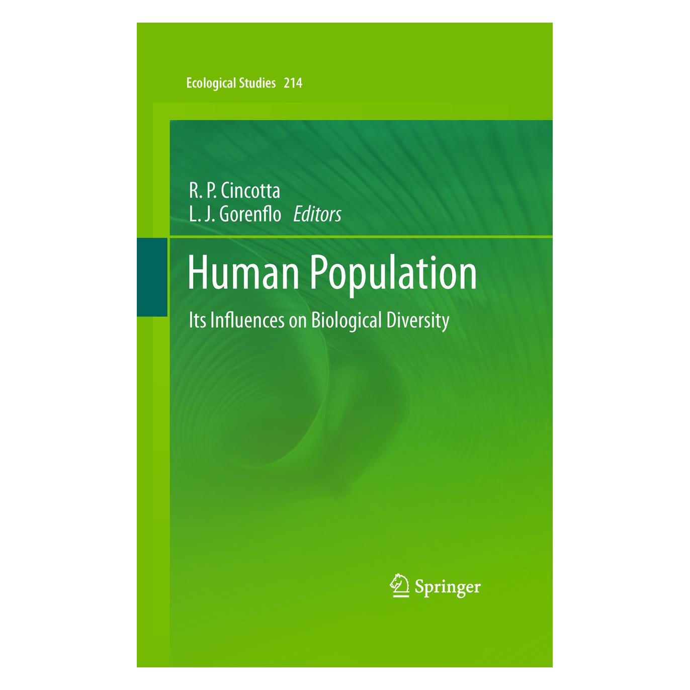 Springer Human Population (Englisch, Hardcover, Larry J. Gorenflo, Richard P. Cincotta) (9783642167065)