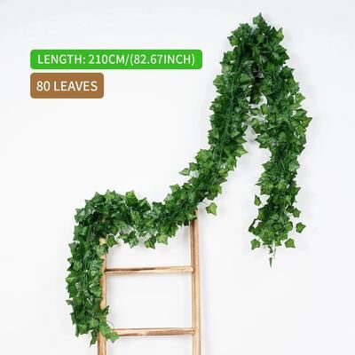 Inspire Essentials EverGreen Ivy Hanging Vine Artificial Garland For Home Garden Decor 15