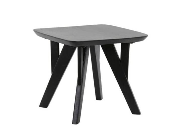 Light & Living Beistelltisch Beistelltisch QUENZA Light & Living 44x44x36 cm Akazienholz Schwarz