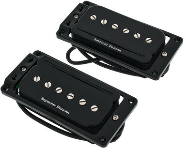 Seymour Duncan SHPR-1S P-Rail Set Flat BK Noir