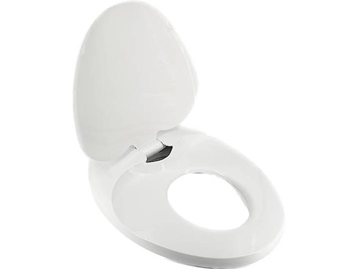 ADOB Familien WC Sitz Family mit Absenkautomatik für die ganze Familie, Gross und Klein, abnehmber, Toilettendeckel mit Kindersitz, zusätzlicher Kinder Sitz Ring, extra Kindersitz intergriert