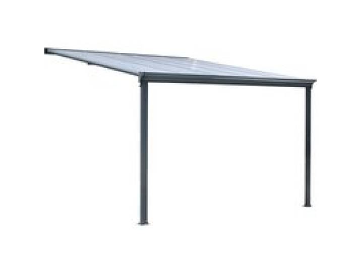 HOME DELUXE Pergola de terrasse SOLIS, différentes tailles (312 x 300 x 278 cm, gris)
