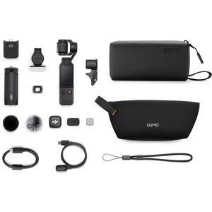DJI Osmo Pocket 4 Creator Combo Action-Cam, 4K/240fps, 37 MP, 108° Weitwinkel