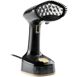 CleanMaxx Dampfbürste schwarz, Dampfglätter, Schwarz