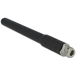 Delock 12697 Netzwerk-Antenne Omnidirektionale Antenne N-Typ 2 dBi (GSM), Netzwerkantenne