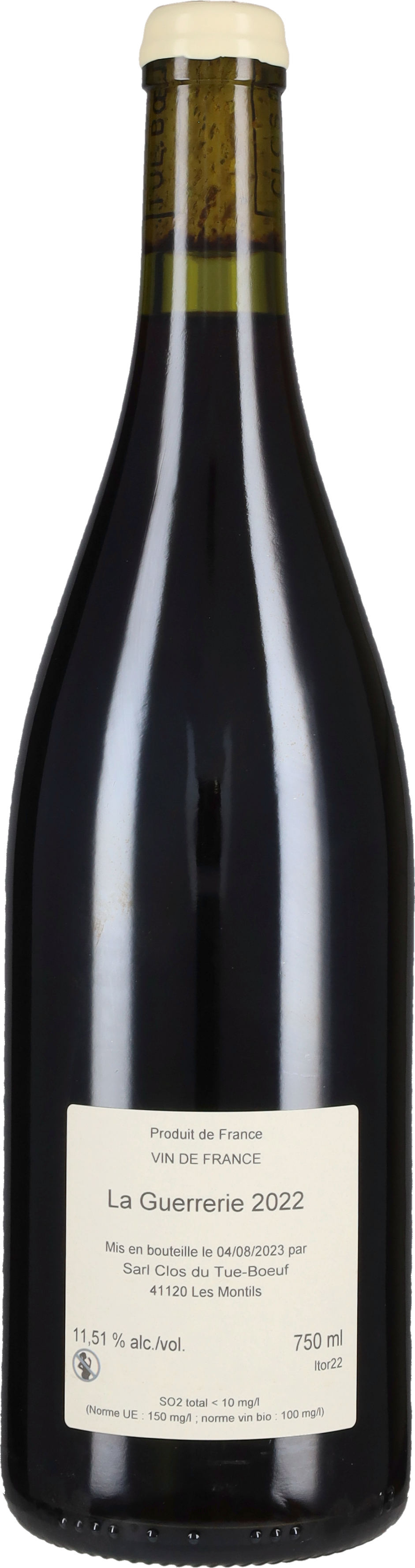 Touraine 'Guerrerie' Clos du Tue Boeuf 2022