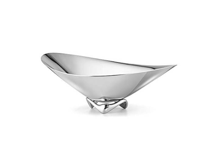 Georg Jensen Henning Koppel Wave Schüssel, Edelstahl, Stainless Steel 44.5 x 41.5 x 16.8 cm