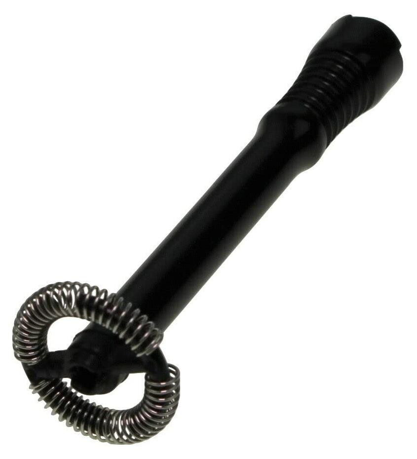 Dripio Melkopschuimer voor Krups, modelnummer 12437094 XN8908, roestvrij staal, zwart