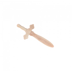 holzspielerei Dolch - Edelmann natur 280573