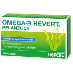 OMEGA-3 HEVERT pflanzlich Weichkapseln 60 St