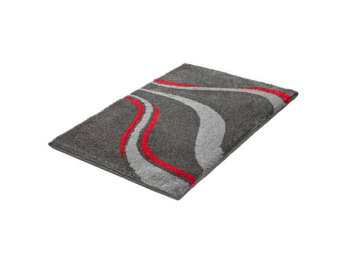 Tapis de bain Vento 70 x 120cm Gris/Gris