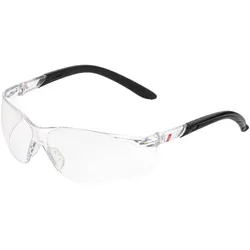 MCD Medical Care Dental GmbH Nitras Vision Protect | 12 Schutzbrillen | schwarz/transparent | Kunststoff