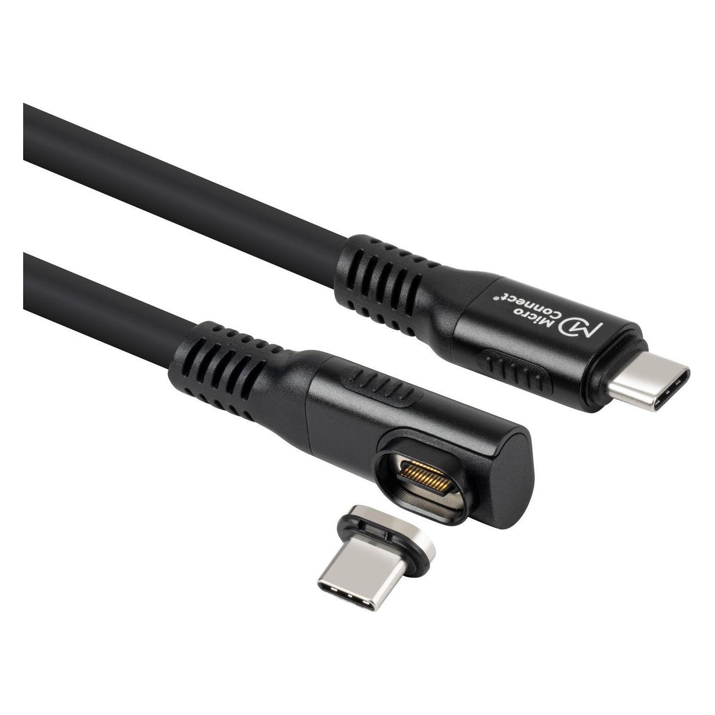 MicroConnect Premium Angled USB4 liquid (2 m, USB 4, 240 W) (MC-LS-USB4CC2.0-A)