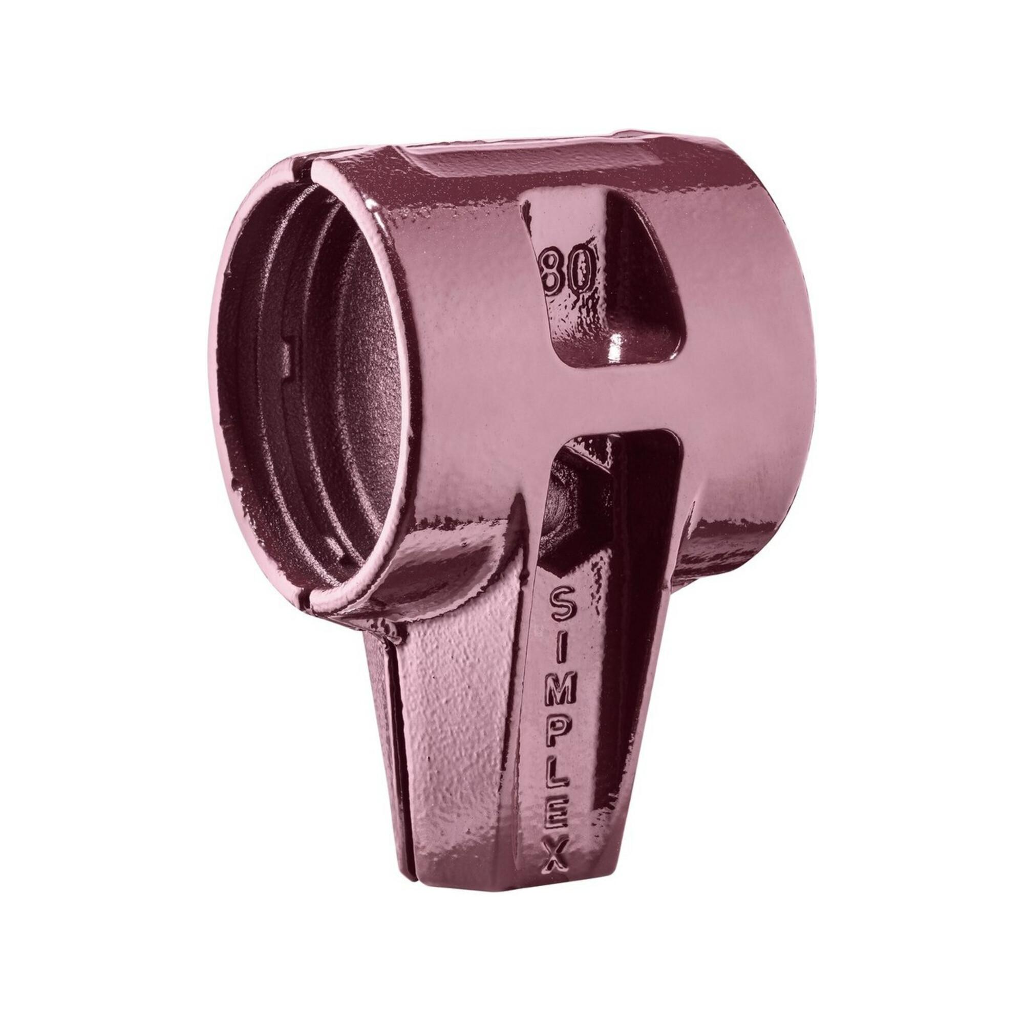 Halder SIMPLEX-Schonhammergehäuse ohne Einsätze, ohne Stiel 80G mm (3011.080)