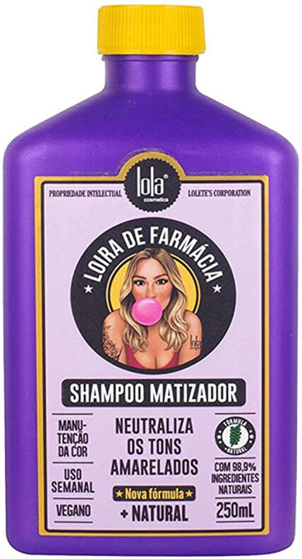 Lola Cosmetics Loira de Farmácia Shampoo Matizador 250 ml