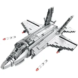 Reobrix 33021 Kampfjet Klemmbaustein Flugzeug 1600 Teile ab 14