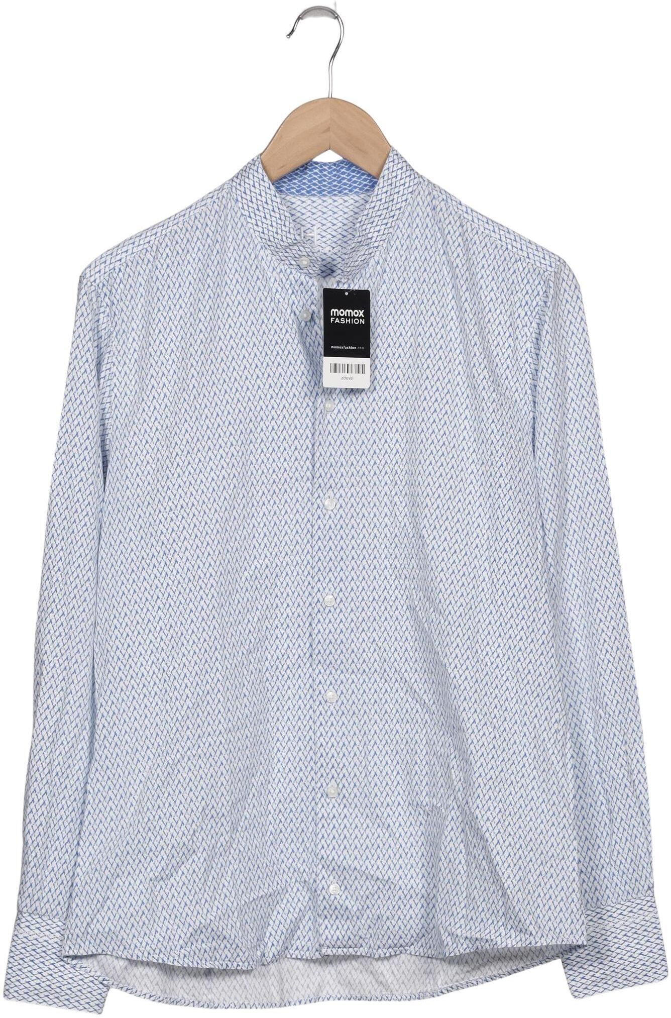 Hartwich Herren Hemd, Hellblau, Gr. 37, kein / Etikett - Second Hand