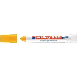 edding Industrie-Pastenmarker 950 gelb Strich-B. 10 mm Rundspitze - 4-950005