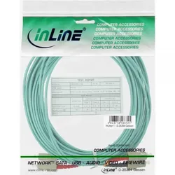 INLINE LWL Duplex Kabel, SC/SC, 50/125üm, OM3, 15m