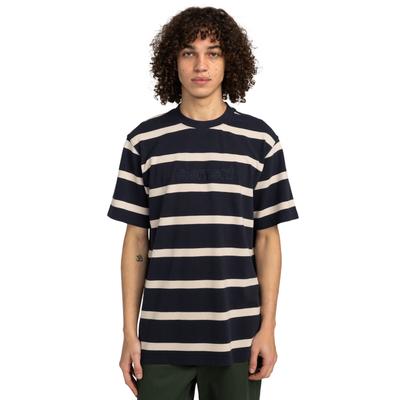 T-Shirt ELEMENT "Yacht Club", Herren, Gr. S, blau (oat milk, eclipse navy), Obermaterial: 100% Baumwolle., Shirts T-Shirt