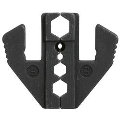 Paar Crimp-Einsätze für Koaxstecker, Ø 6,50 / 5,41 / 1,72 mm KS Tools 115.1419